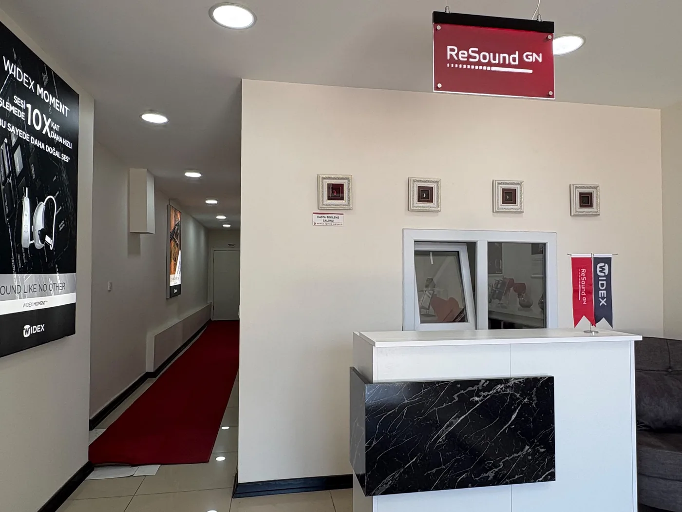 Doruk İşitme Cihazları Ataşehir Şubesi girişi