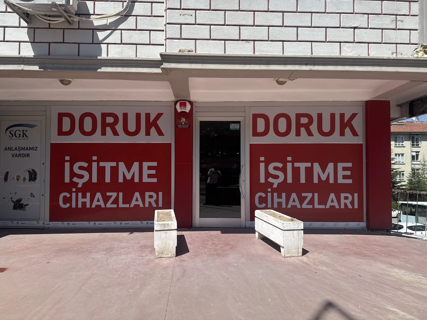 Doruk İşitme Cihazları Etimesgut Şubesi dış cephesi